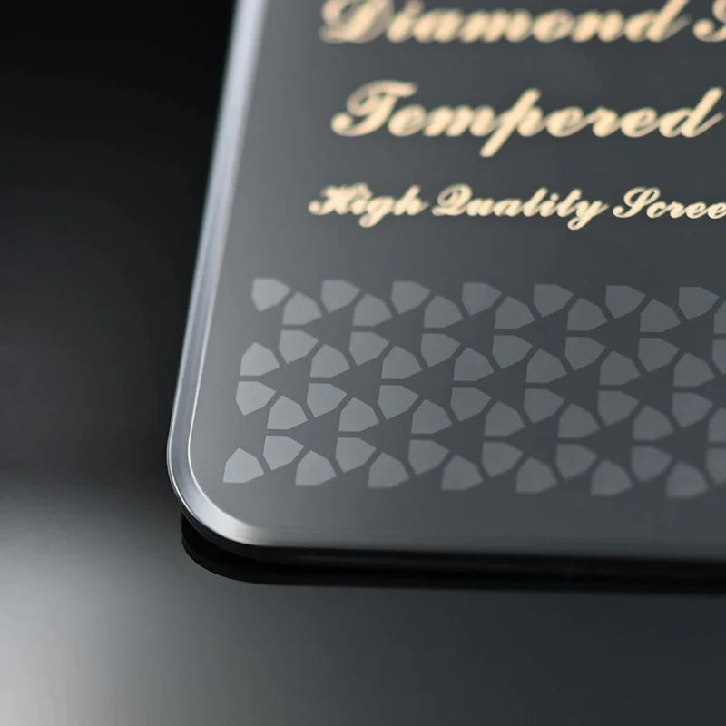 Diamond Section Tempered Glass (IPHONE)