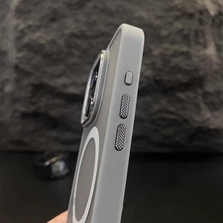 Semi Transparent Matte Frosted Case with Magsafe