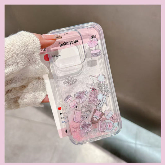 Iphone Fancy Liquid  phone case