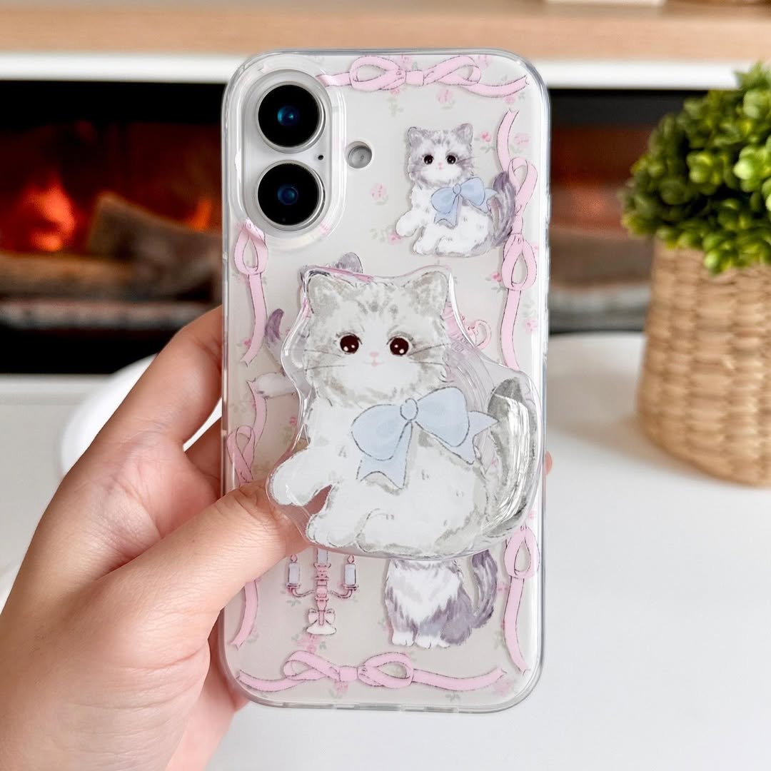 IPHONE FANCY KITTY CASE
