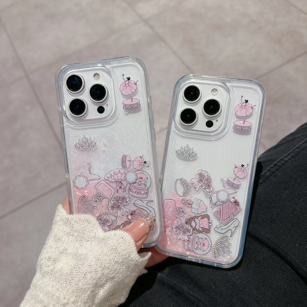Iphone Fancy Liquid  phone case