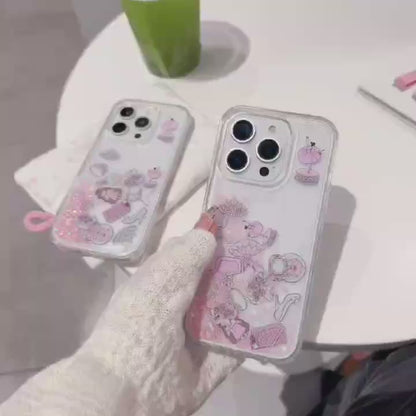 Iphone Fancy Liquid  phone case