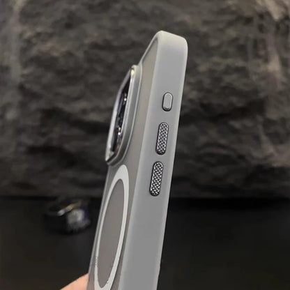 Semi Transparent Matte Frosted Case with Magsafe