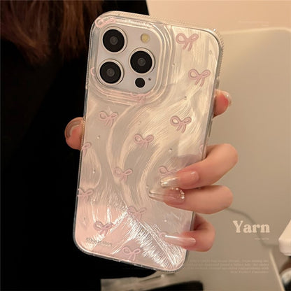 TPU Case Bow Pattern Mobile Iphone Cover