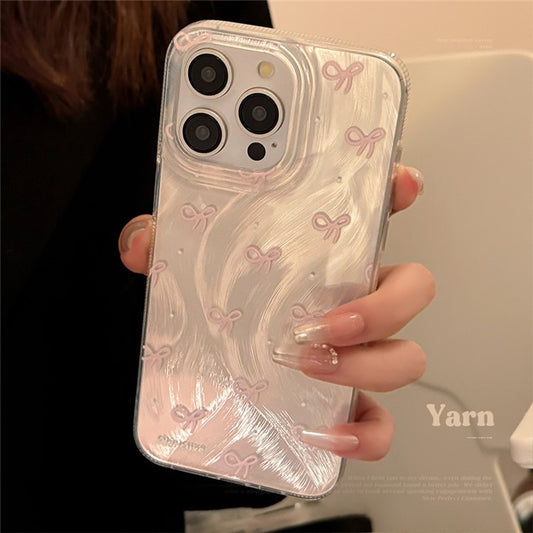 TPU Case Bow Pattern Mobile Iphone Cover