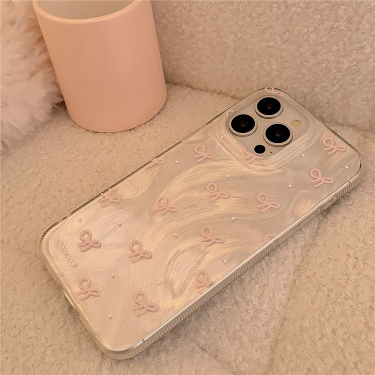 TPU Case Bow Pattern Mobile Iphone Cover